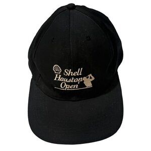 Shell Houston Open Golf Tournament Black with White Embroidery-Used